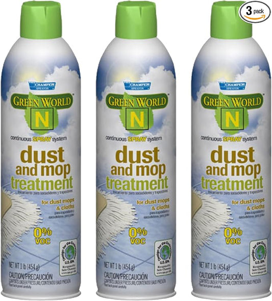Champion Sprayon Dust and Mop Treatment. 3-14oz. Net Can.