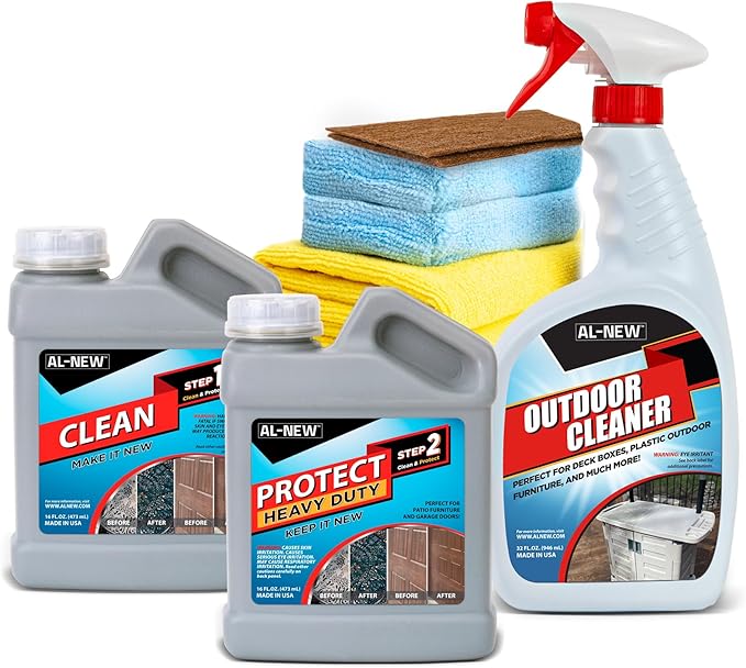 AL-NEW Garage Door Restoration System | Easily Clean, Restore, & Protect Your Garage Door