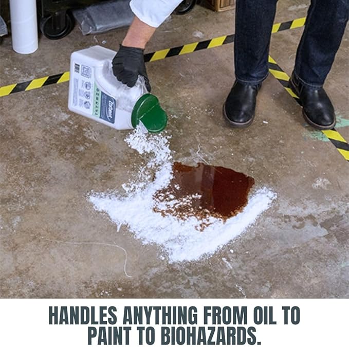 Zorbent Oil Spill Absorbent | 70 Bag Skid | Absorbs up to 6 Gallons of Liquid Per Bag. Non-Toxic, Low-Dust, with Cleaning Agent. For Fast Industrial and Commercial Spill Cleanup.