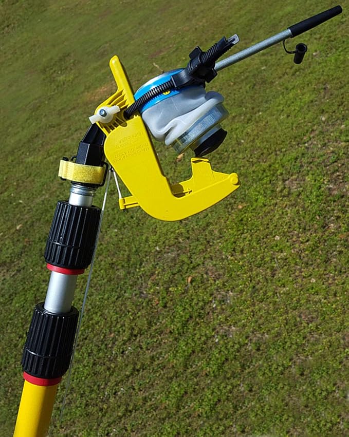 Pro Extension Pole Adaptor. Spray Aerosol Cans, Our Powder Duster, and Our Spray Bottle from an Extension Pole (All Sold Separately)