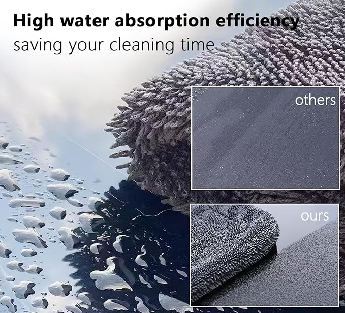 Shiny Cleaning Cloths,3pcs Shiny Drying Towels,Shower Doors Drying Towels,12 * 10in Streak Free Glass Window Car Mirror Super Absorben Microfiber Cleaning Cloths(5pcs grey12*10”)
