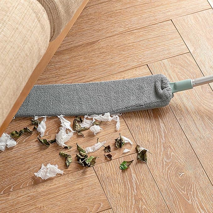 Gaps Dust Cleaner – Retractable Long-Handle Duster for Under Appliances, Hard-to-Reach Dust and Debris Removal Tool | Ideal for Home, Bedroom, Kitchen, and Household Cleaning