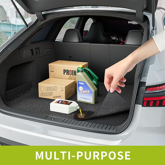 Oil Spill Mat - 72" x 48" Absorbent Oil Garage Floor Mat for Under Car - Protect Driveway from Drips, Spills, Stains, Reusable & Durable Garage Floor Protection Mat with Waterproof Backing