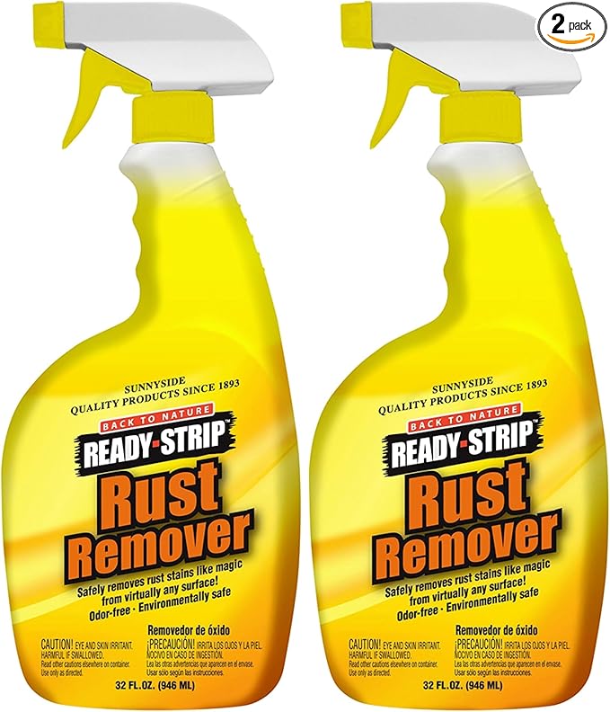 Sunnyside Corporation 66732 Ready-Strip Rust Remover, Quart Trigger Spray, Clear, 32 Fl Oz (Pack of 2)