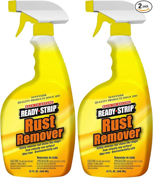 Sunnyside Corporation 66732 Ready-Strip Rust Remover, Quart Trigger Spray, Clear, 32 Fl Oz (Pack of 2)