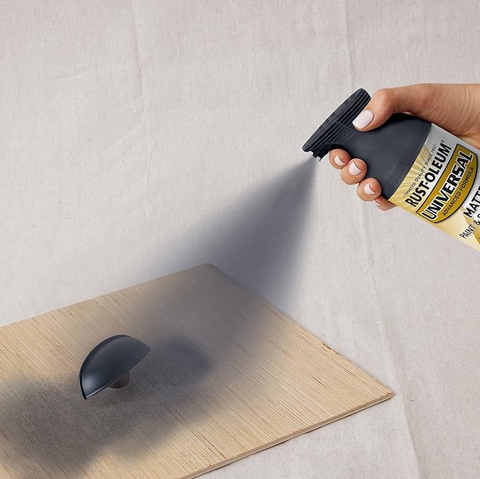 Rust-Oleum 376723-6PK Universal All Surface Spray Paint, 12 oz, Matte Farmhouse Slate Blue, 6 Pack