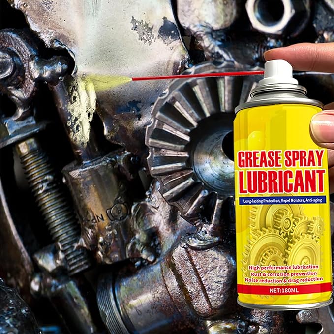 Anti-Rust Lubricant Spray & Rust Remover - Rust Remover Spray for Metal, Multi-Purpose Lubricant Rust Remover Sprays, Fast-Acting Formula for Vehicles, Tools, Chains (3Pcs)