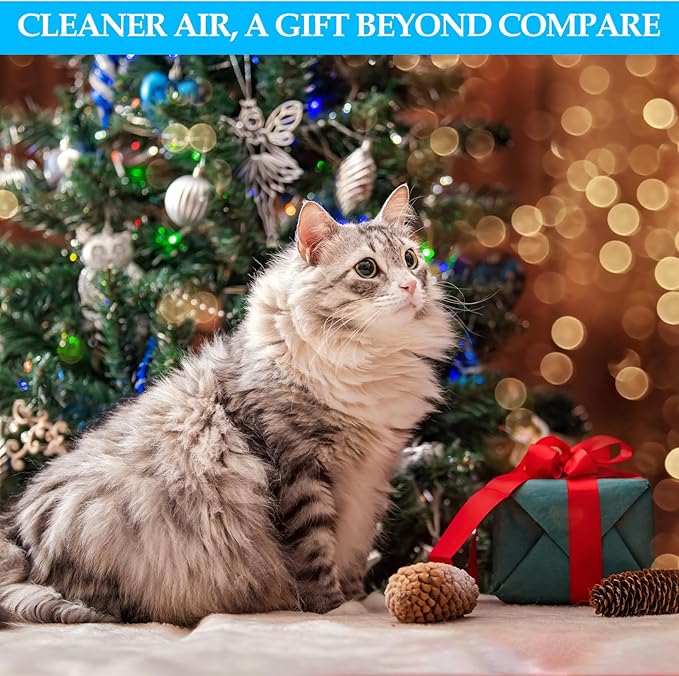 Ozone Odor Eliminator for Strong Odor 99% Cat Litter Deodorizer Dog Poof Odor Removal Air Ionizers for Home Portable Air Purifier for Pets Toilet Wardrobe Shoe Garage Room Cabinet
