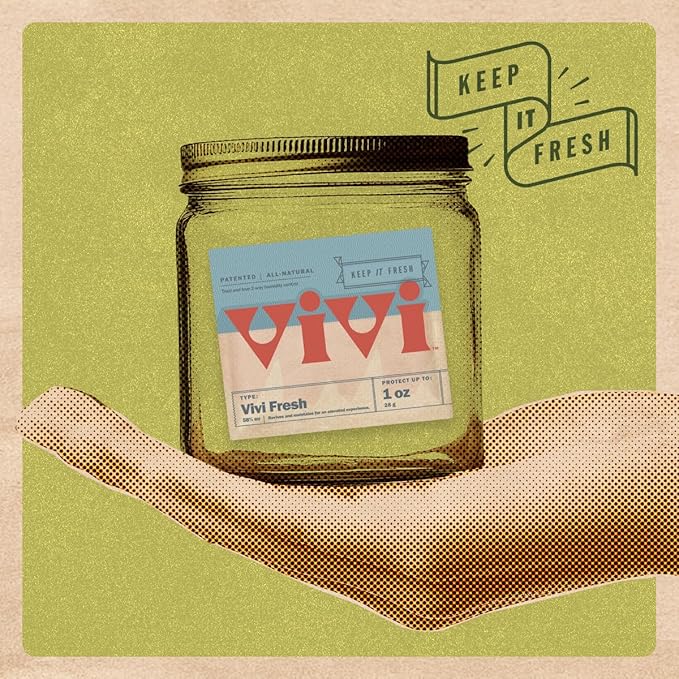 Vivi Fresh 5 LB Humidity Control Pack | Individually Wrapped | For All Airtight Storage Containers, Store Longer and Preserve Freshness | Made in the USA by Boveda