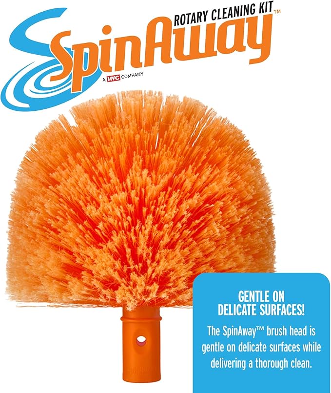 Gardus SP2 SpinAway Rotary Cleaning Kit Replacement Brush Head