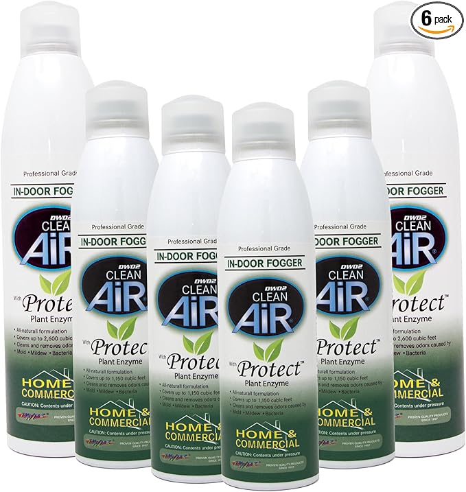 DWD2 Protect Home & Commercial Mold-Odor Treatment 4 Bedroom Home Bundle (4) 8oz. (2) 14 oz.
