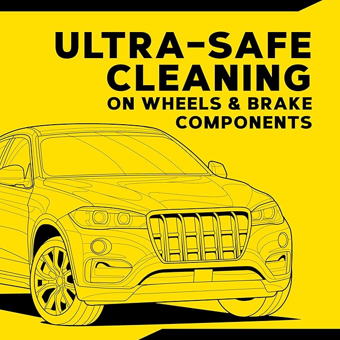 Meguiar's Hot Rims Aluminum Wheel Cleaner, Deep Foaming Rim Cleaner Spray Formulated to Effectively Clean Uncoated Polished Aluminum, Anodized, and Powder-Coated Wheels, 24 Oz