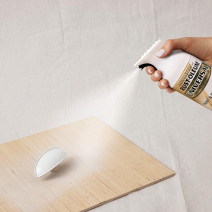 Rust-Oleum 245199 Universal All Surface Spray Paint, 12 oz, Gloss Pure White (Pack of 2)