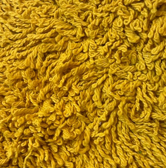 Ultimate Dust Mop Kit: Industrial-Grade Performance, Heavy-Duty Frame, Telescopic Handle - Yellow 36 Inch