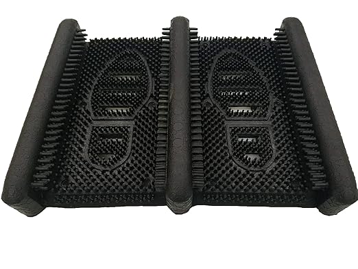 Notrax 352S1215BL 352 Boot Scraper™ for Home or Office, 12"X15" Black