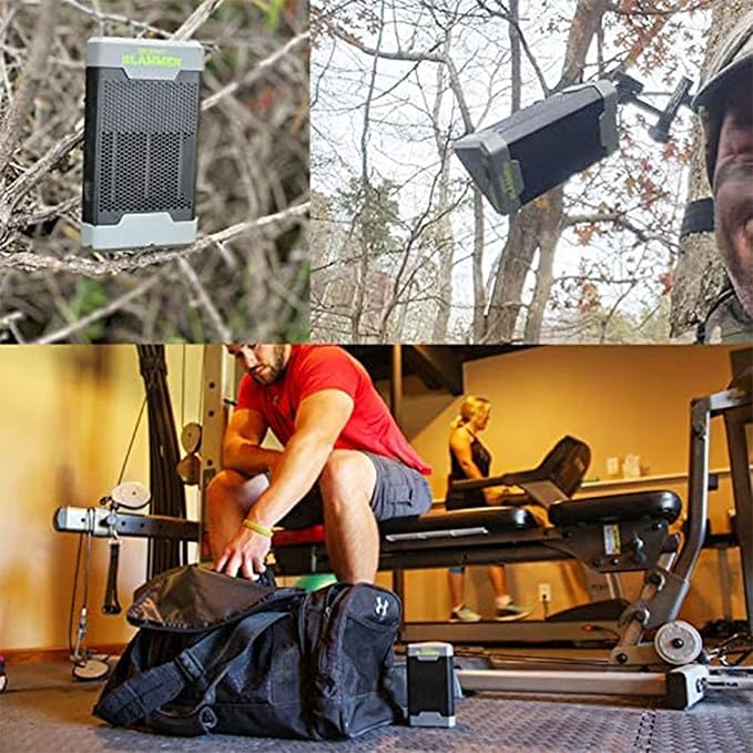 Scent Slammer Ozone Scent Eliminators- Removes Odor on Clothing and Gear, Rechargeable for On The Go Use