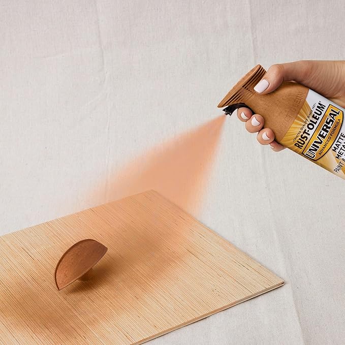 Rust-Oleum 247567 Universal All Surface Hammered Spray Paint, 12 oz, Copper