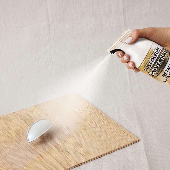 Rust-Oleum 261411 Universal All Surface Metallic Mist Spray Paint, 11 oz, Pearl Mist (Pack of 4)