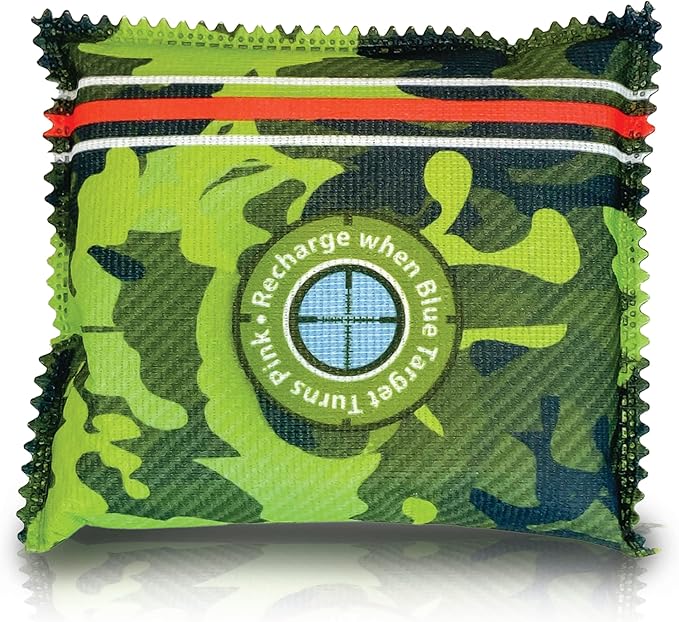 Zarpax Gun Safe Dehumidifier Camouflage - Rechargeable Desiccant Dehumidifier Bags - Reusable & Absorbs Moisture & Humidity - 1x Pack