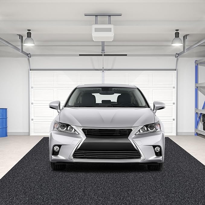 Oil Spill Mat - 72" x 48" Absorbent Oil Garage Floor Mat for Under Car - Protect Driveway from Drips, Spills, Stains, Reusable & Durable Garage Floor Protection Mat with Waterproof Backing