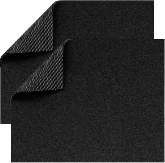 2 Pack Garage Floor Mat (36" x 60"), Non-Slip No Seepage Rubber Backing Oil Drip Mat for Cars & SUVs, Trimmable Multi-Purpose Mat Guards Against Spills & Scratches