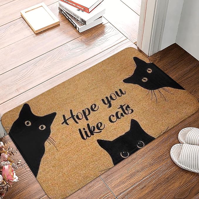 Welcome Glad to See Your Back, Funny Chiropractor Doormat, Welcome Mat, Funny Door Mat,Business Doormat,Chiropractor Gift,Chiropractic Decor Home Kitchen Balcony Decoration 16x24 Inch