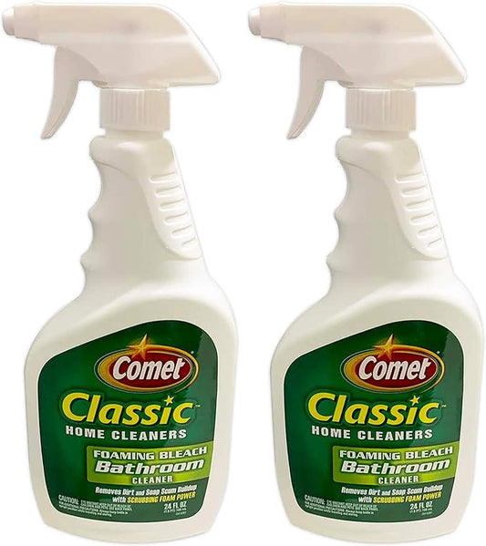 Comet Classic Foaming Bleach Bathroom Cleaner 24 oz (2 pack)