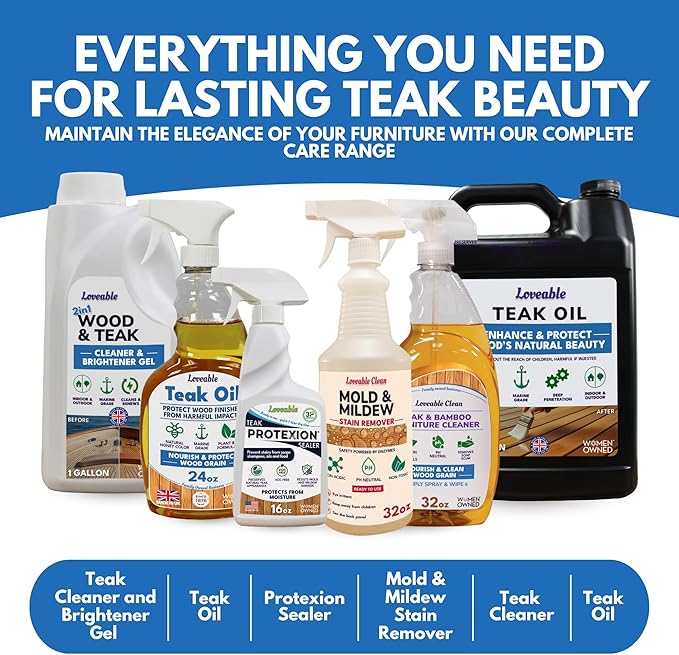 EcoDecors Loveable 24 oz Spray Bottle Teak Oil