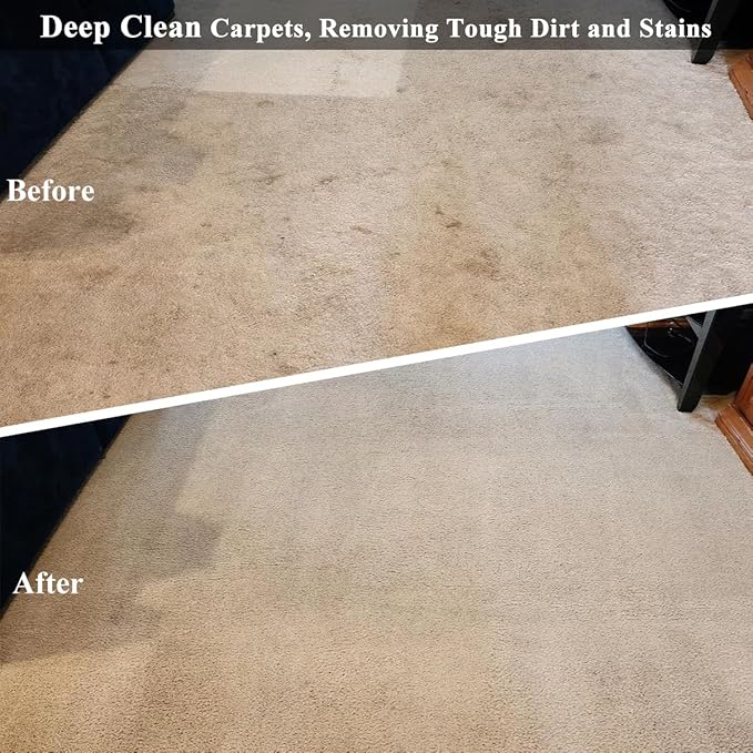 HHQ Commercial Floor Scrubber Machine, Heavy Duty Orbital Floor Cleaner, Multi-Functional Floor Buffer Polisher Machine- Deep Cleaning Tile and Grout, Hardwood Floors and Carpets with Ease, Orb-5