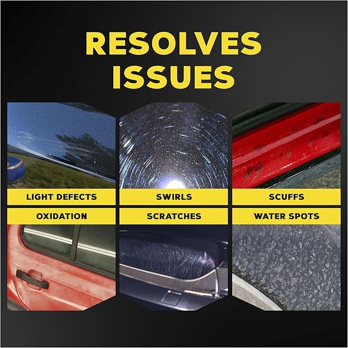Meguiar’s Ultimate Compound, Pro-Grade Car Scratch Remover for Paint Correction, Removes Swirls and Defects While Restoring Gloss and Shine, Christmas Gifts for Car Guys, 15.2 Oz
