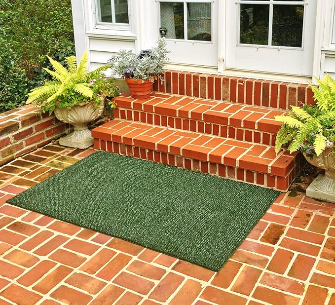 Clean Machine 10376915 Astroturf Dirt Trapper Doormat 35.5" x 59.5", Flair Evergreen