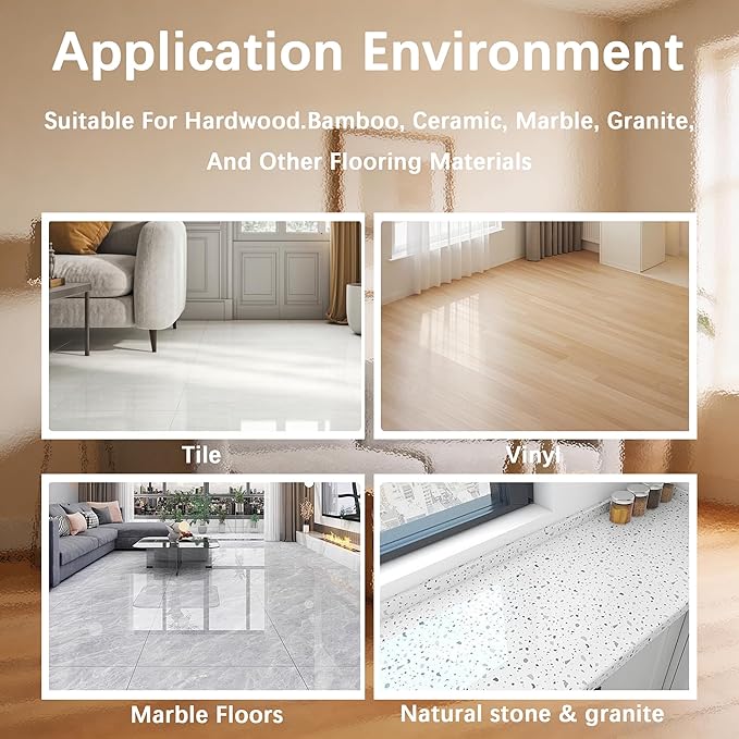 2pcs Floor Restore Cleaner. Floor Restorer & Polish for Tile, Shine Wood, Laminate, Bamboo - Flooring Protection Agent.