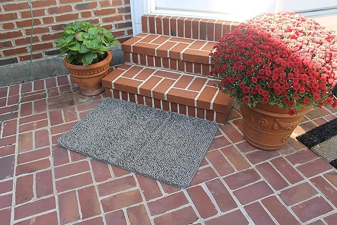 Clean Machine 10376913 Astroturf Dirt Trapper Doormat, 23.5" x 35.5", Flair Earth Taupe