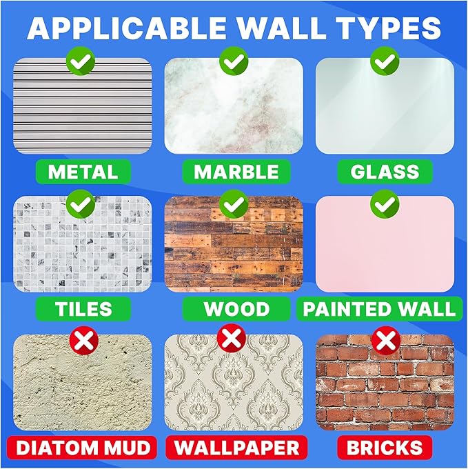 CiLoN Wall-Mounted Disposable Toilet Brush, Bowl Wand, Disposal Scrubbing Sponge Pads Caddy & 30 Fresh Bleach Sponge Heads. Space Saving Disposable Toilet Brush Cleaning Set. (Starter Kit + 30 Brush)
