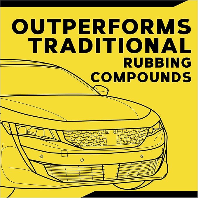 Meguiar’s Ultimate Compound, Pro-Grade Car Scratch Remover for Paint Correction, Removes Swirls and Defects While Restoring Gloss and Shine, Christmas Gifts for Car Guys, 15.2 Oz