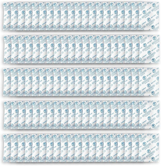 2g x 500 Packs Fonday Food Grade Silica Gel Desiccants Packs Moisture Absorbers Dehumidifier for Food Storage, Electronics, 3D Filament & Safes