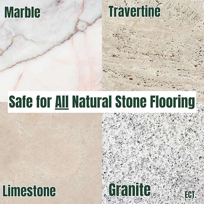 GEODE 2-in-1 Floor Cleaner and Sealer - Lavender Scented High Fragrance Solution for Mopping - Ideal for Marble and Natural Stone Surfaces - Premium cleaner and Sealer for floors.