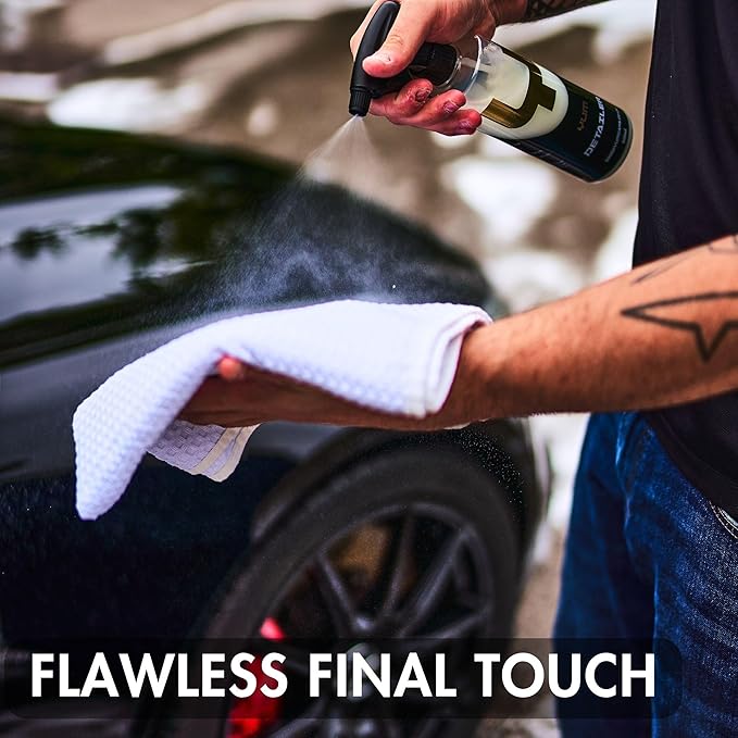 YumCars Yum Detailer – Versatile Quick Detail Spray for Gloss Boosting and Light Cleaning – Safe on All Exterior Surfaces Including Coated Finishes, Trim & Glass – Leaves a Streak-Free Shine – 500ml
