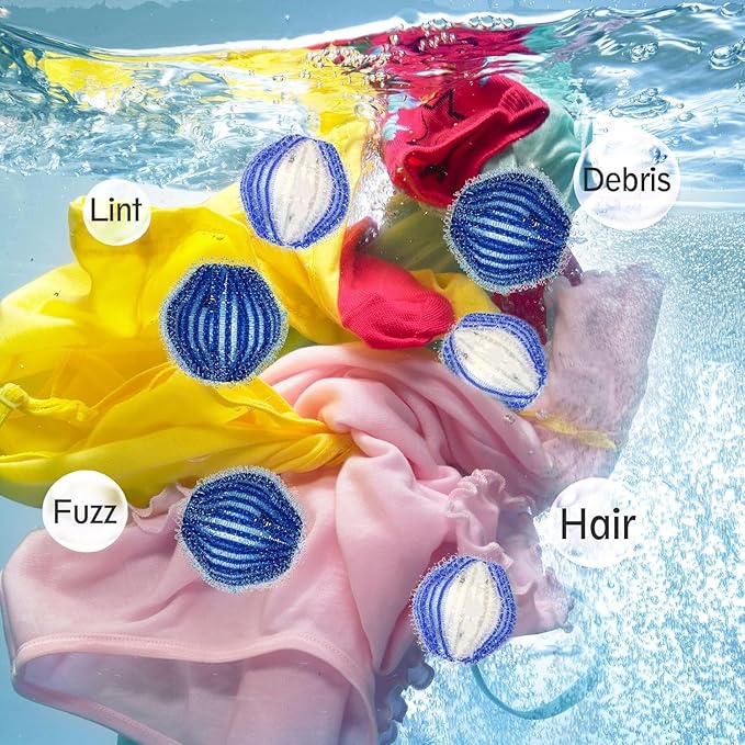 Pet Hair Remover for Laundry, Dog & Cat Hair Removal Tool Reusable,Effectively Removes Pet Hair, Lint, Dander from Clothing and Bedding Lint Catcher for Washing Machine and Dryer1