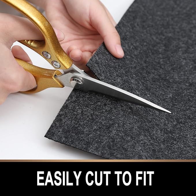 TREETONE Oil Spill Mat, 7.4 x 17 Ft, Premium Absorbent Oil Pad. Contains Liquids, Protects Garage Floor from Spills, Drips, Splashes and Stains. Washable, Reusable, Waterproof Rubber Parking Mats