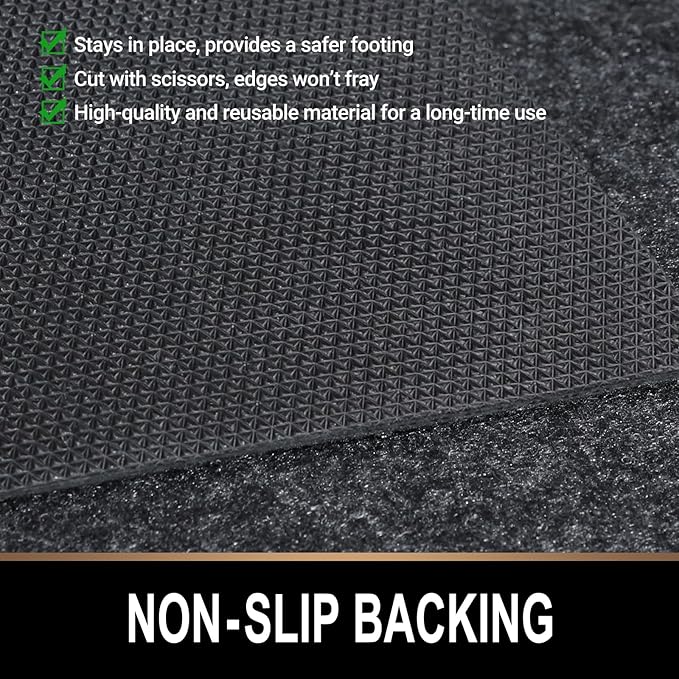 TREETONE Oil Spill Mat, 3 x 6 Ft, Premium Absorbent Oil Pad. Contains Liquids, Protects Garage Floor from Spills, Drips, Splashes and Stains. Washable, Reusable, Waterproof Rubber Parking Mats