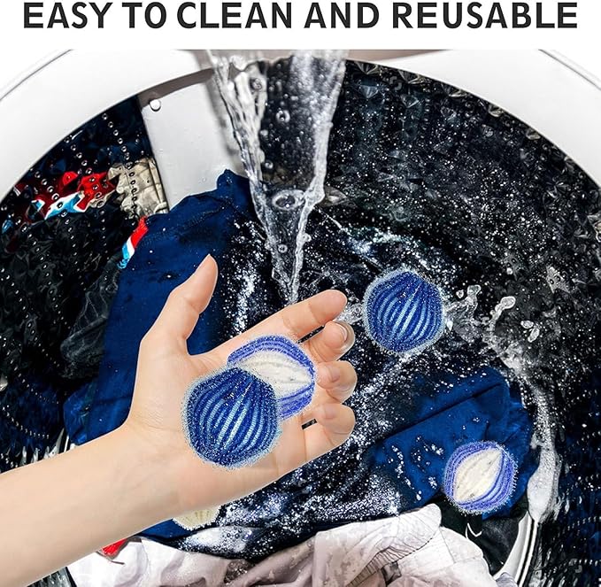 Pet Hair Remover for Laundry, Dog & Cat Hair Removal Tool Reusable,Effectively Removes Pet Hair, Lint, Dander from Clothing and Bedding Lint Catcher for Washing Machine and Dryer1