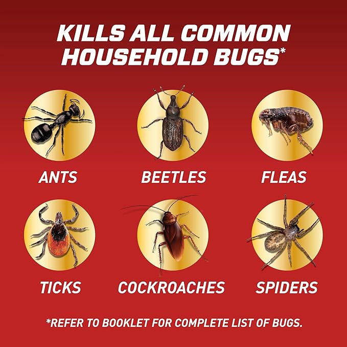 Ortho Home Defense Insect Killer for Indoor and Perimeter Concentrate - Kills Ants, Cockroaches and Spiders, 32 fl. oz.(Pack of 2)