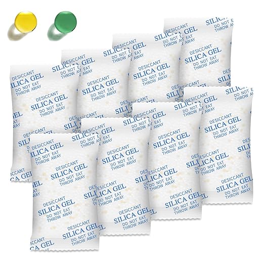 Absorbking Silica Gel Packets, 20 Gram 75 Packs Food Safe Moisture Absorbers, Desiccant Packs for Storage, Reusable Desiccant for Foods, Storage Bins, 3D Filaments, Electronics, Safes