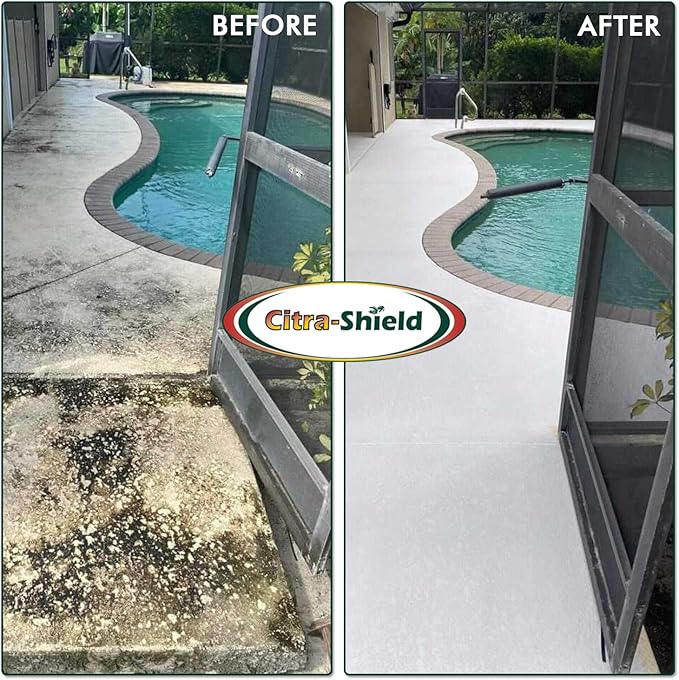 Outdoor - Concrete, Roof, Walls, Headstone, Deck, and Vinyl Siding Cleaner - RTU Outdoor Cleaner Pack of 4