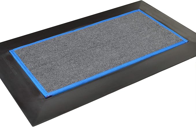 Shoe Sanitizing - Low Profile Mat - 1/2" Deep (Blue)
