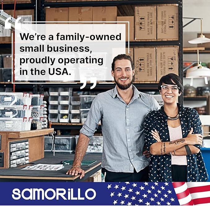 Samorillo Robot Vacuum Floor Cleaning Concentrate for Mops - 75+ Refills Per Bottle - Compatible with Roborock, Tineco, iFloor, Etc. - Hardwood & Multi-Surface - Made in USA - Non-Toxic, Residue-Free
