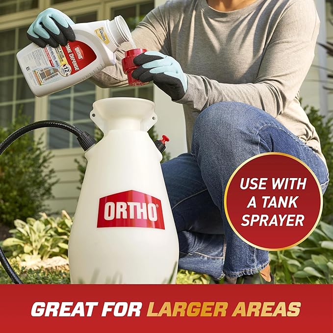 Ortho Home Defense Insect Killer for Indoor and Perimeter Concentrate - Kills Ants, Cockroaches and Spiders, 32 fl. oz.