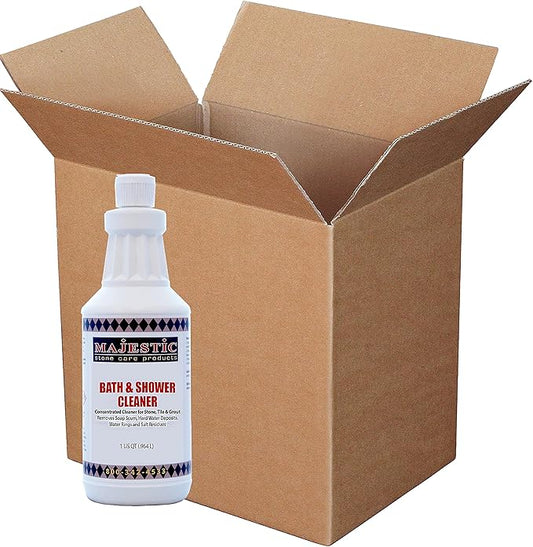 Majestic Stone Care Products Bath &Shower Cleaner (Case/12 Qts.)