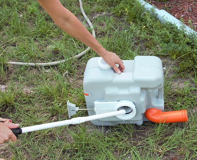 Earthtec Toilet Two-Piece Cleaning Wand